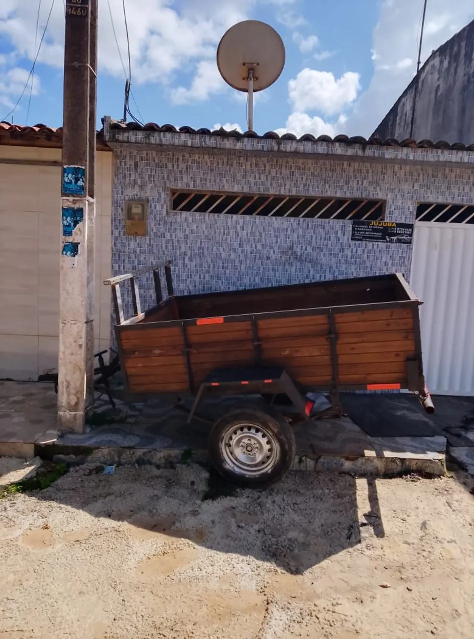 Carretinha de Madeira - Ideal para Transportar!