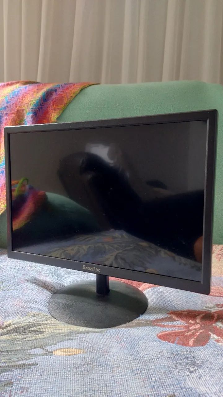 MONITOR|19"/LED/VGA(BRAZILPC)[USADO]{GARANTIA|3 MESES}/R$125