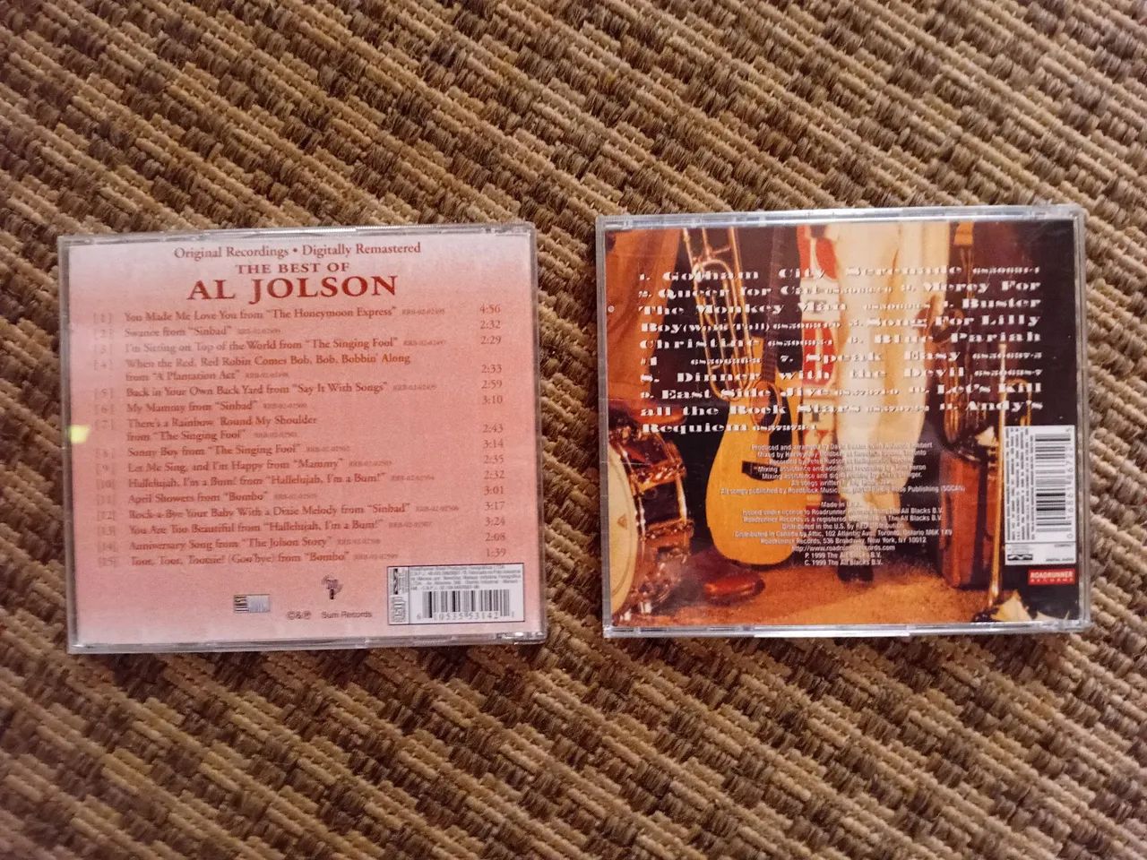 2 CDs jazz antigo - The Best of Al Jolson e Big Rude Jake - Foto 2