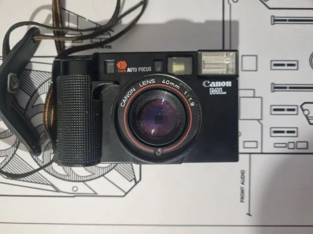 Câmera analógica Canon AF35ML - Câmeras e Filmadoras - Caxangá