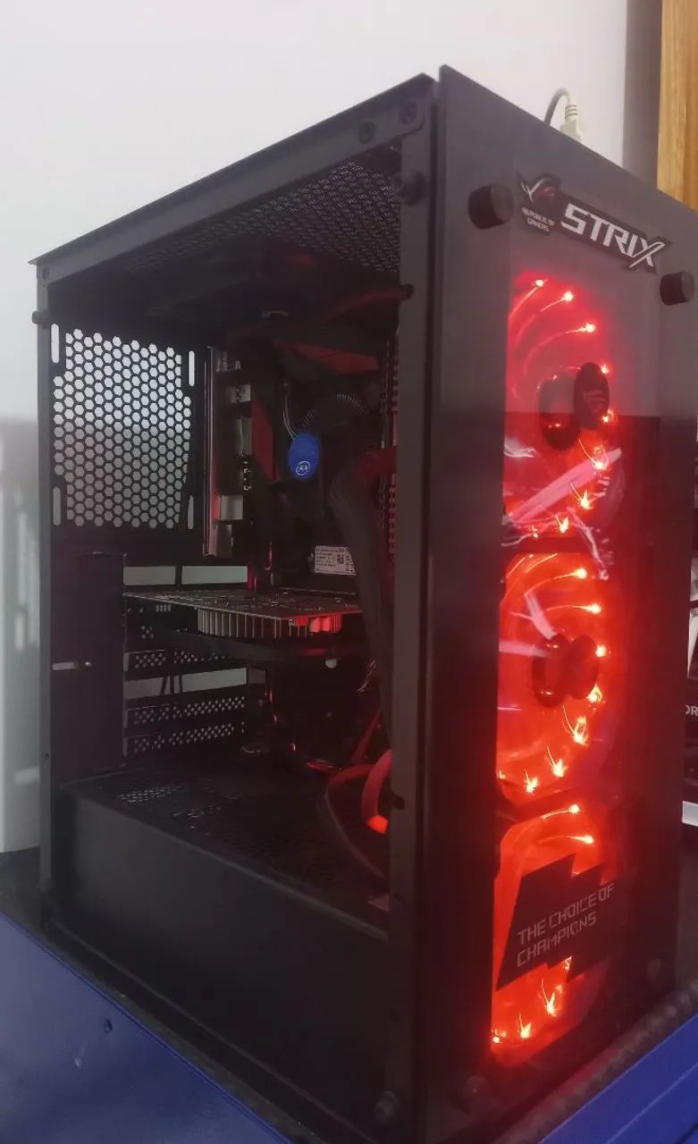 Pc Gamer i7-7700 GTX 1050 Ti 4GB,  24GB RAM DDR4 Asus Corsair 600w c/ SSD 256GB - Foto 3