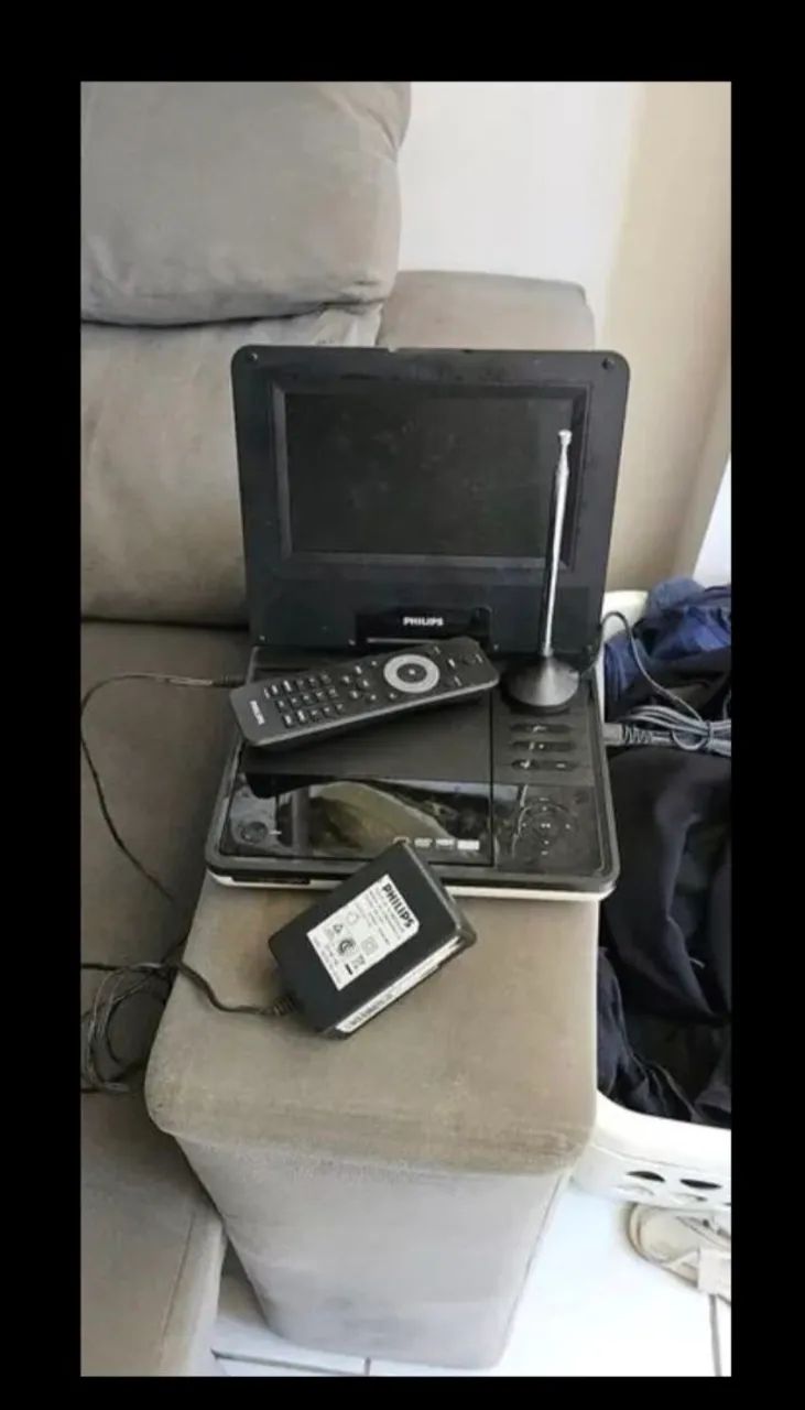 DVD Player Philips com Controle Remoto - Ler descrição  - Foto 2