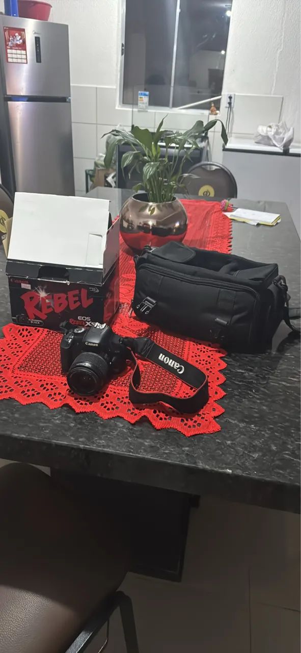 Câmera digital Cânon Rebel 18-55 - Foto 3