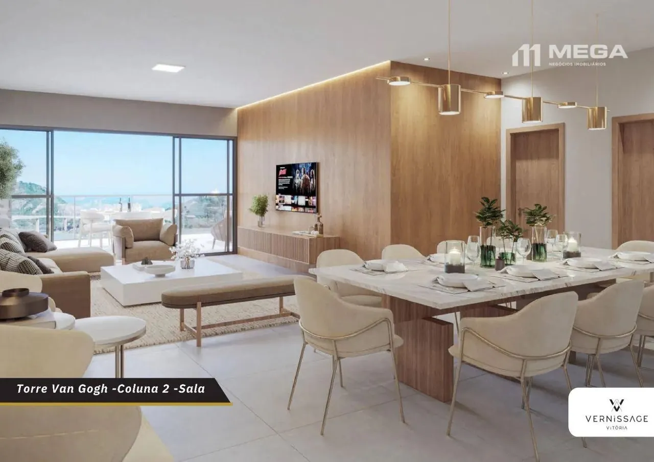 Apartamento com 4 dormitórios à venda, 200 m² por R$ 3.687.900,00 - Enseada do Suá - Vitór