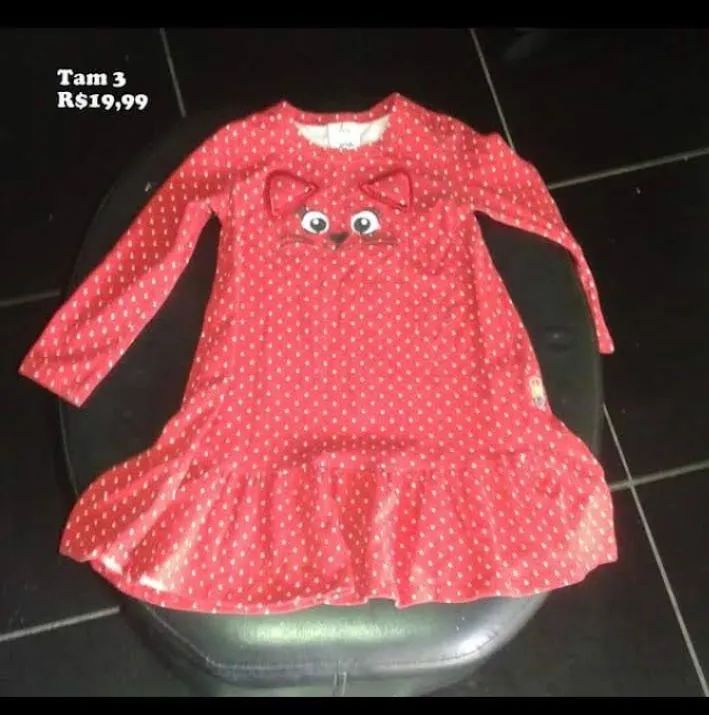 Vestido e blusa infantil  - Foto 2