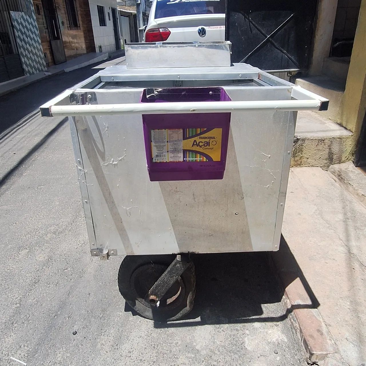 Carrinho gourmet de salada de frutas - Foto 4