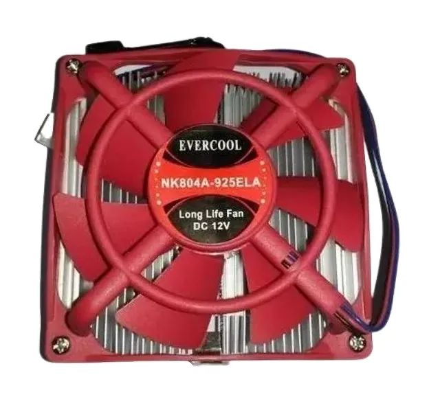 Vendo Ventilador - Cooler Evercool NK804A-925EA Alumínio pra processador AMD - Foto 2