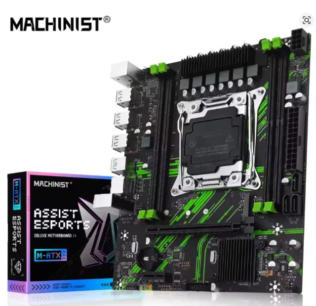 Kit xeon - Placa Machinist PR9 x99 - E5 2680 v4 - Cooler Rise mode - Foto 2