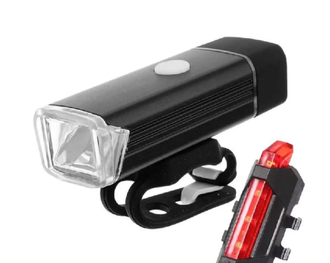 Kit de Farol e Lanterna para Bicicleta