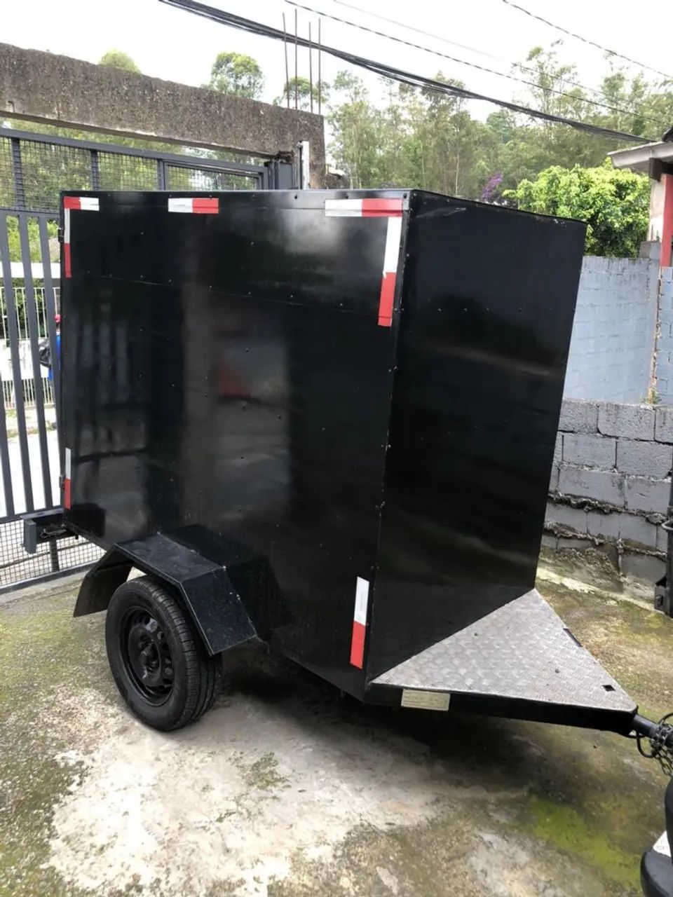 Carretinha Baú Reboque para Transporte 2023/23