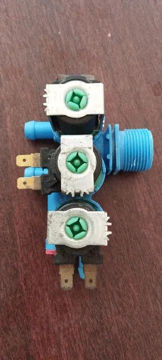 Válvula de entrada de água lavadora Electrolux lbu 15 3 vias 220V