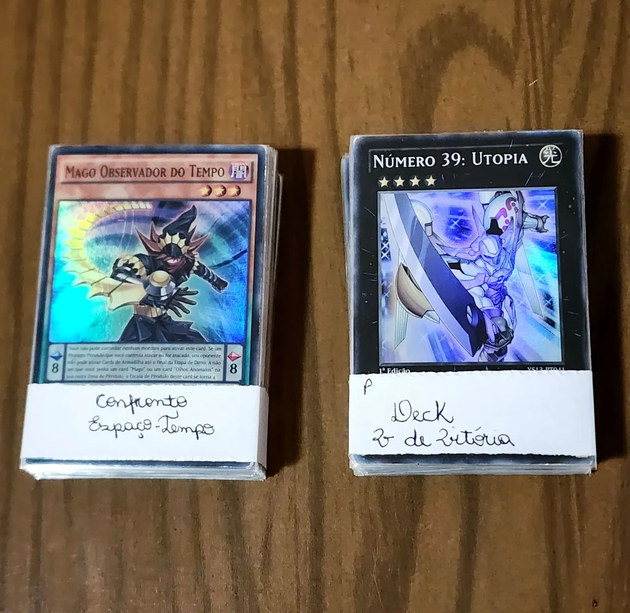 Decks Iniciais Yu-Gi-Oh! - V de Vitória e Confronto Espaço-Tempo