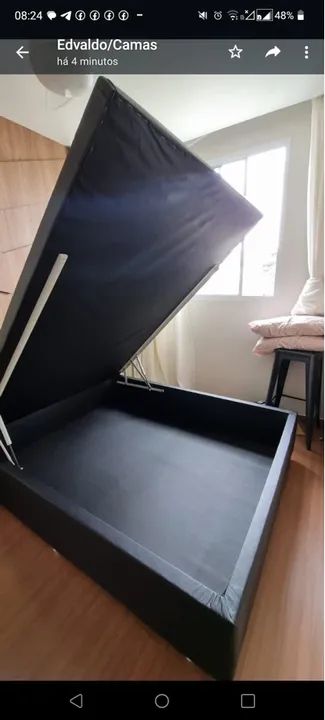 Cama Box Casal Queen com Baú - Foto 3