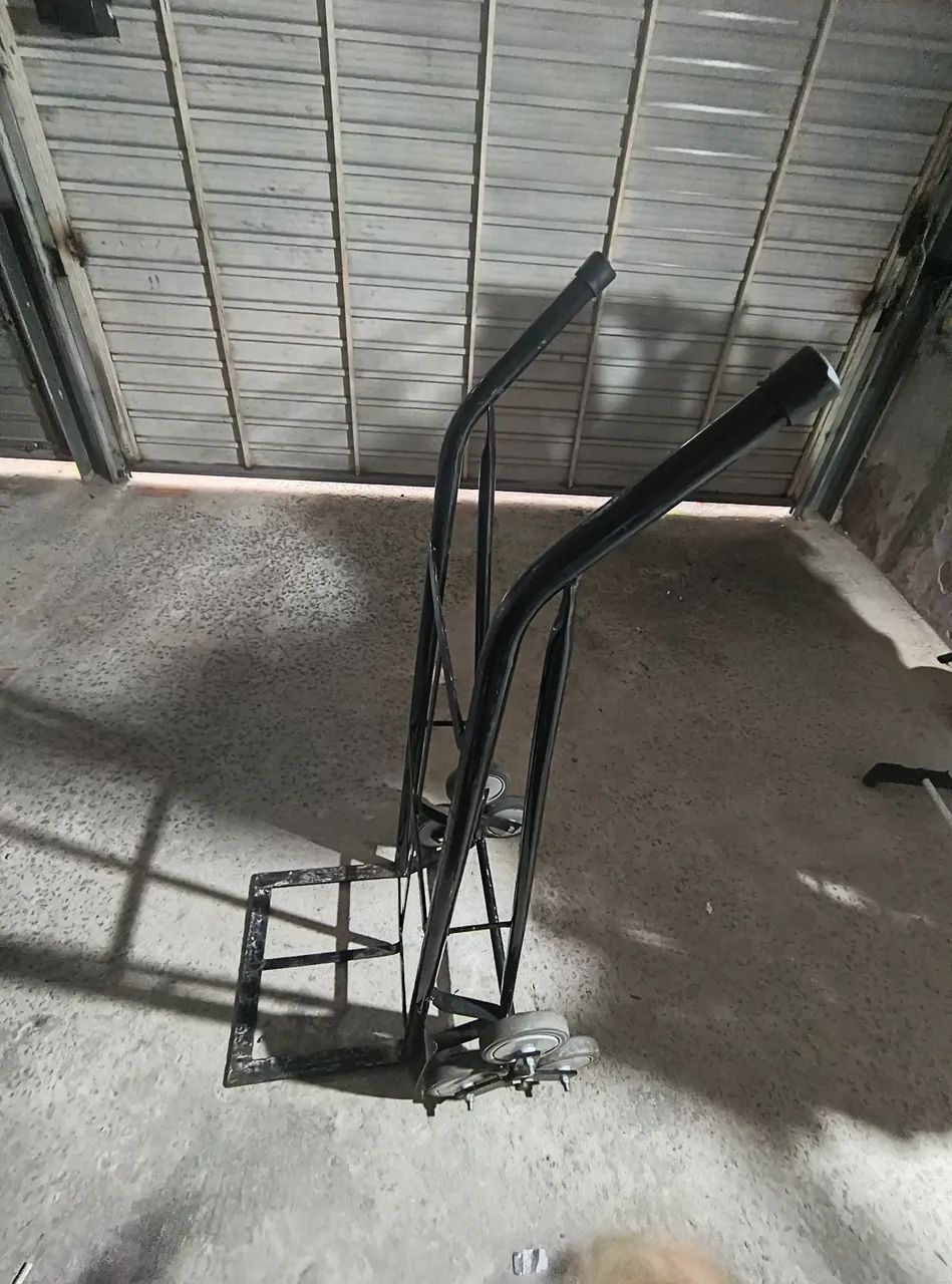 Carrinho de mão de ferro para escada  - Foto 2