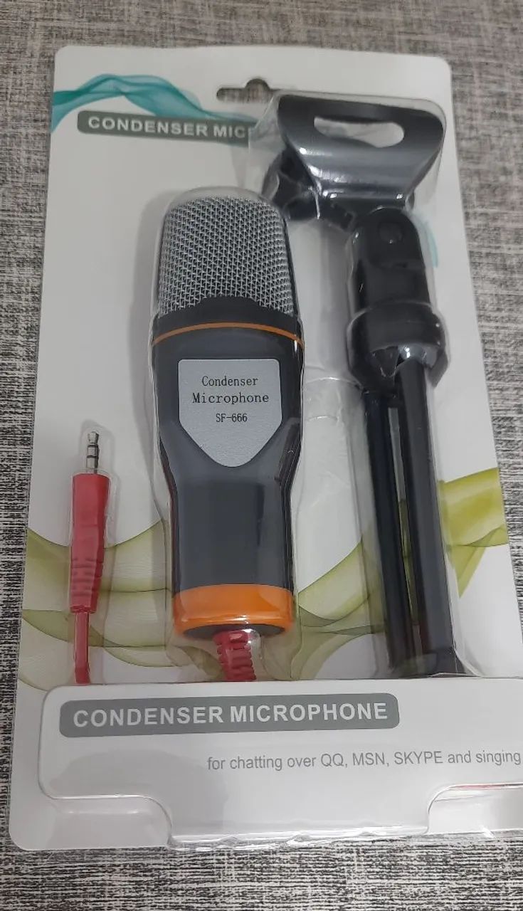 Microfone Condensador com fio P2 - Foto 5