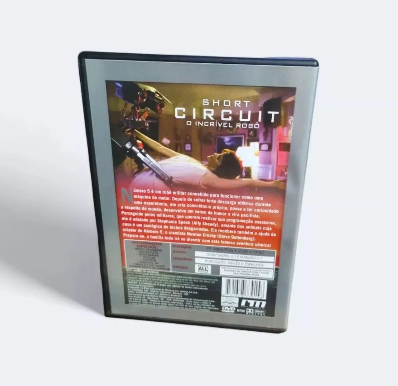 DVD Short Circuit - O Incrível Robô  - Foto 3