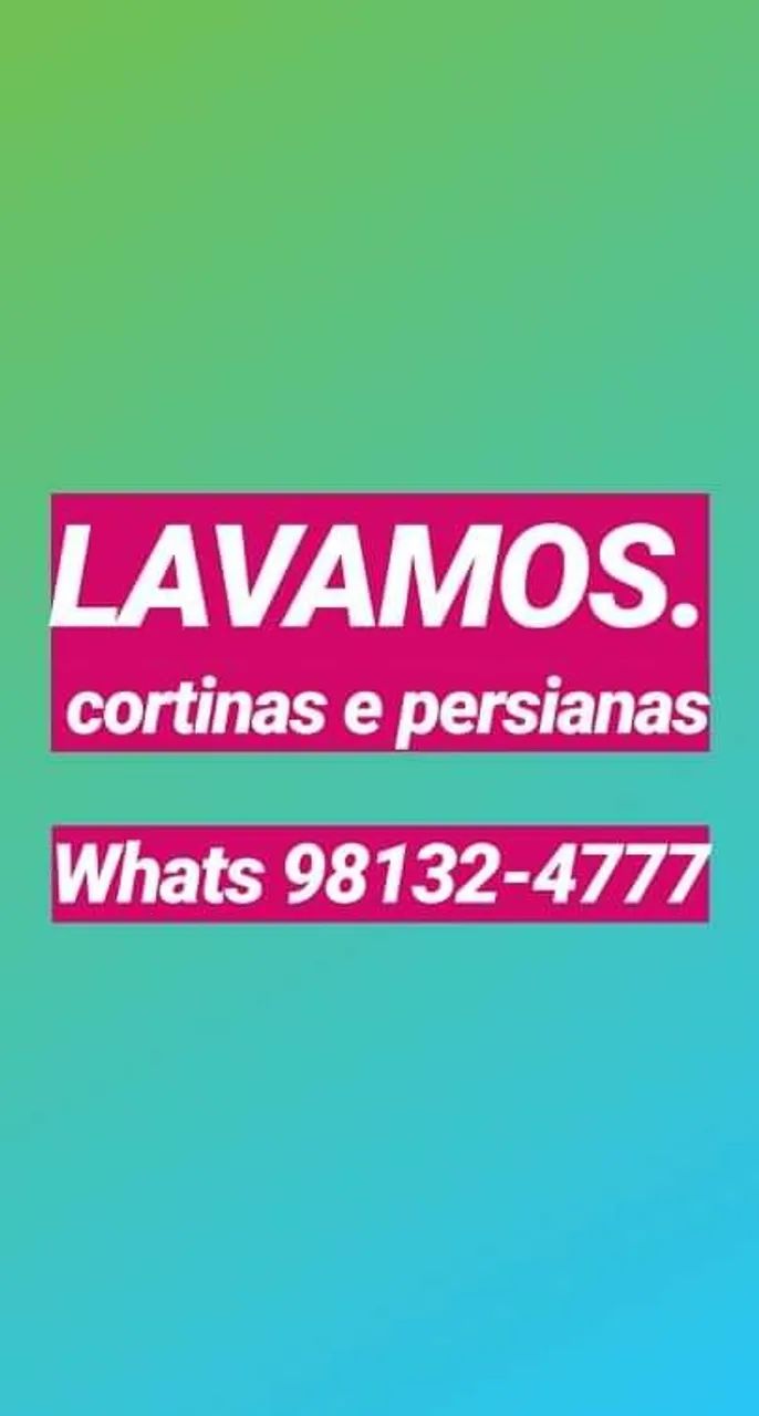 Limpeza Profissional de Cortinas e Persianas - Retirada e Entrega Grátis!