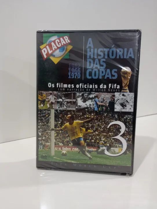 DVD A História das Copas 3 - Lacrado