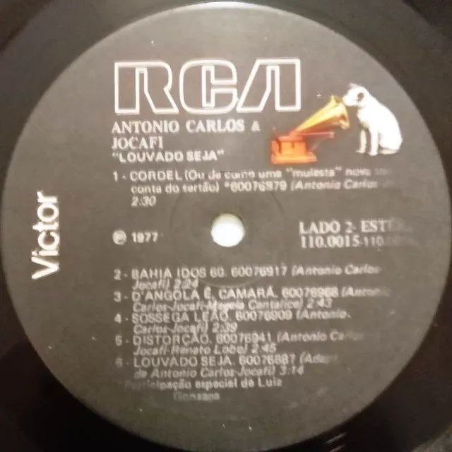 LP-Disco vinil-Antonio Carlos e Jocafi-Louvado seja-Ano 1977 - Foto 5