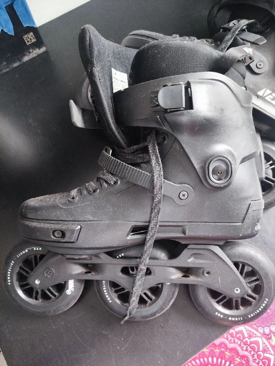 Patins Powerslide Next Core Black 110 - 40 a 42. - Foto 3