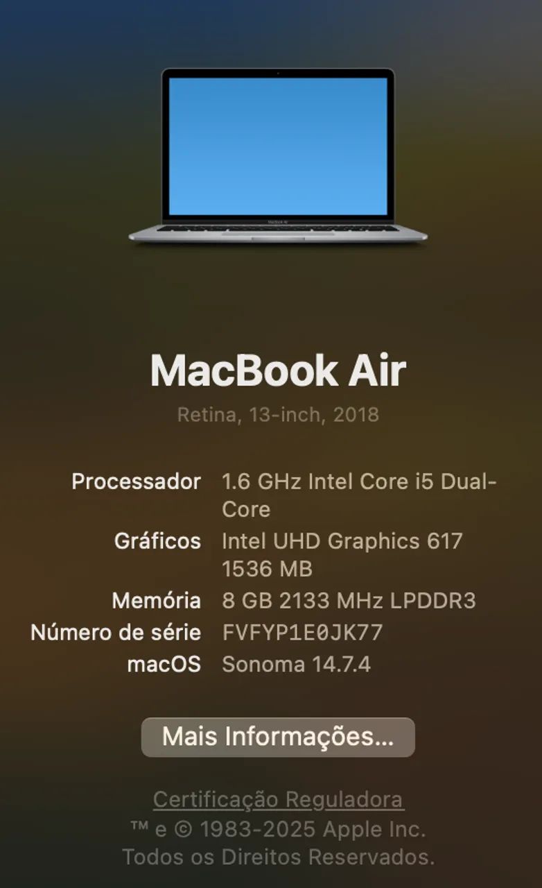 macbook air retina 2018
