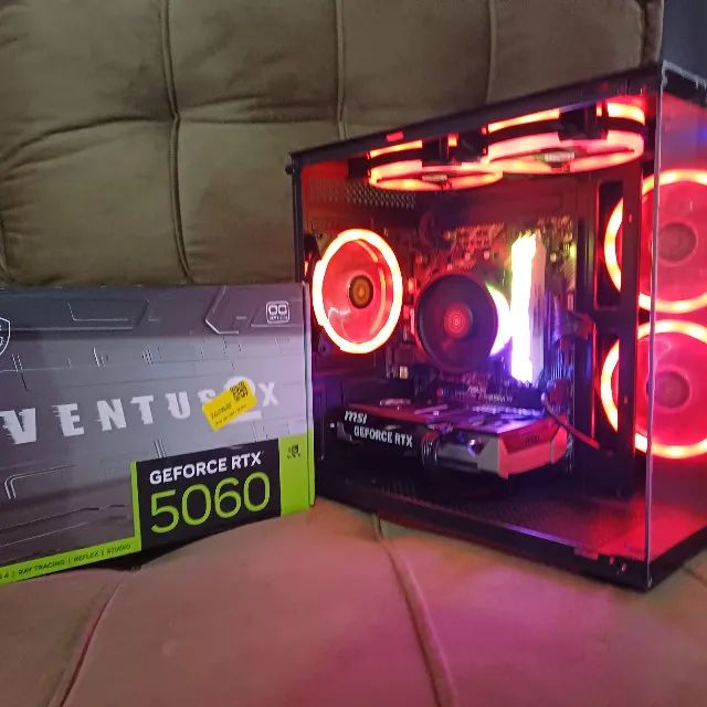 PC Gamer Ryzen 5 c/ RX 580(R$ 2745) ou RTX 5060(R$ 5590) c/ 16Gb ou 32Gb Ddr4 c/ Garantia - Foto 5