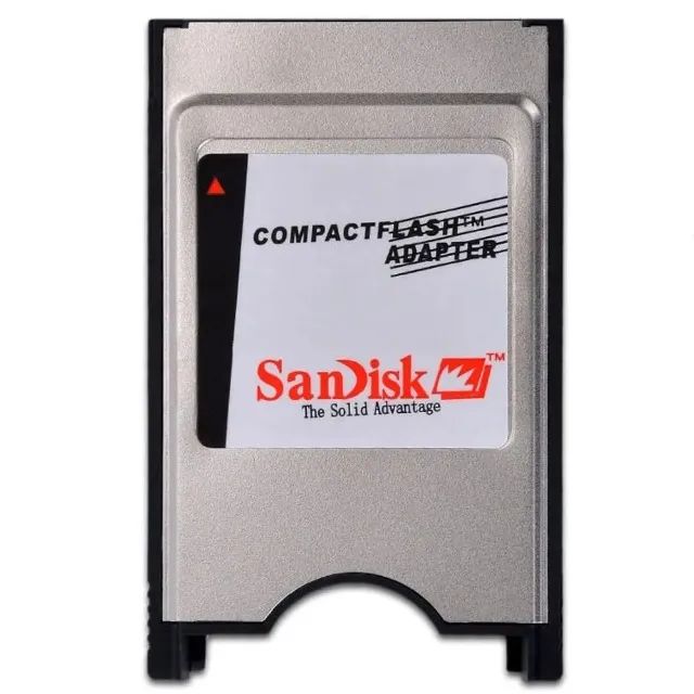 Adaptador Pcmcia Cf Compact Flash Sandisk - Foto 4
