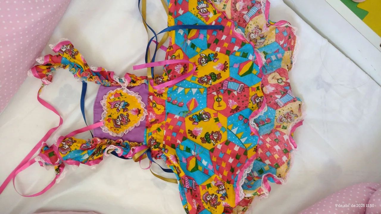 Vestido de Festa Junina Infantil - Foto 4