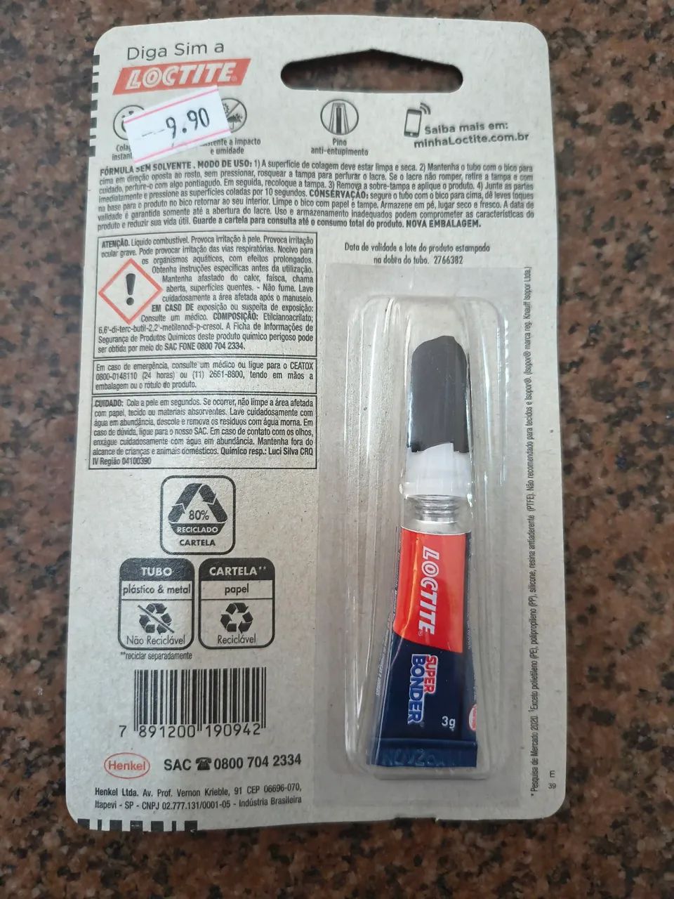 Super Bonder 3g Original - Loctite - Foto 2