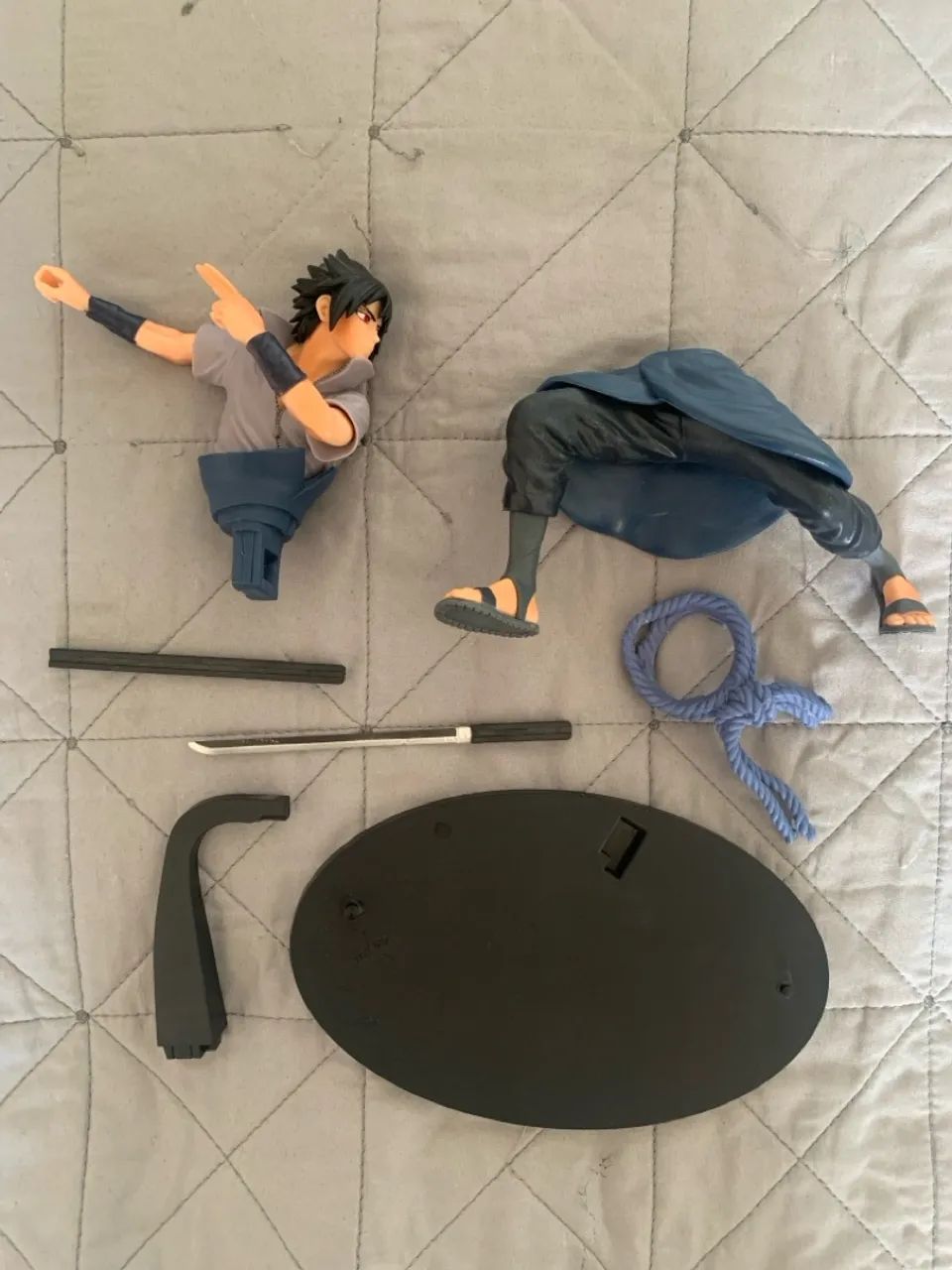 Action Figure Sasuke Uchiha Vibration Stars (Usado)t - Foto 3