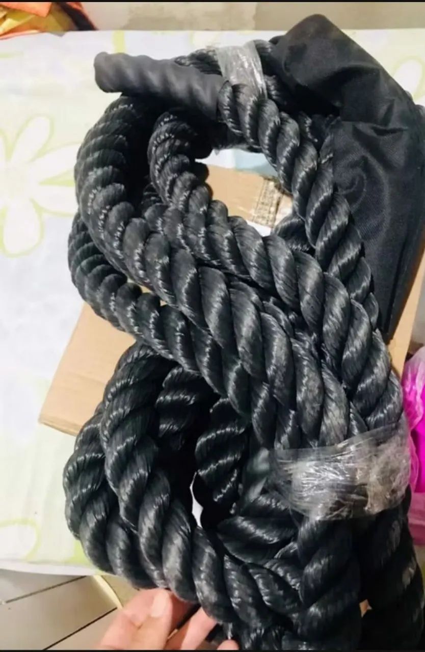 34 mm rope training funcional corda naval - Foto 2