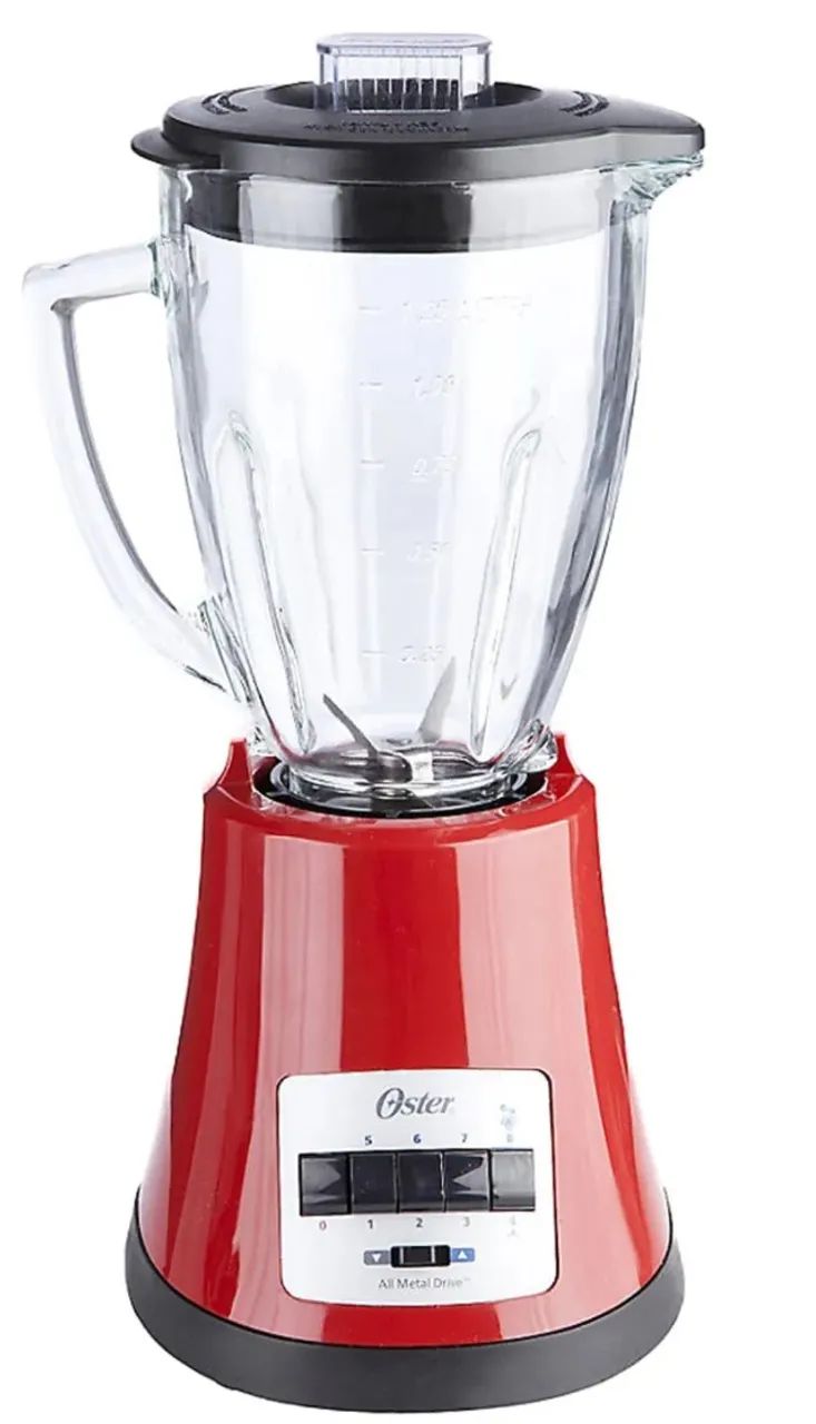Liquidificador Oster Multichef Vermelho - USADO - Foto 2