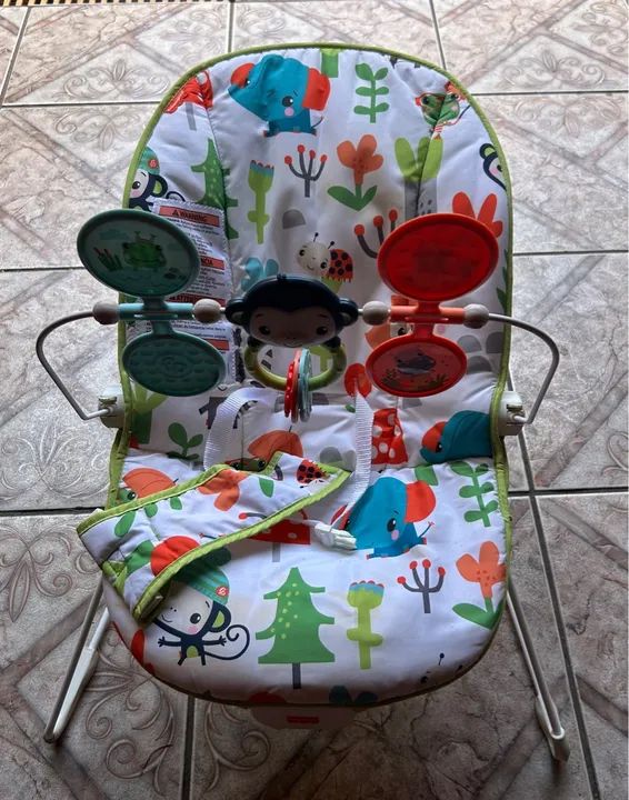 Cadeirinha vibratória.