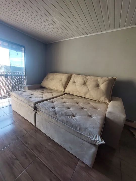 Sofá lindo assim com ótima qualidade  - Foto 3