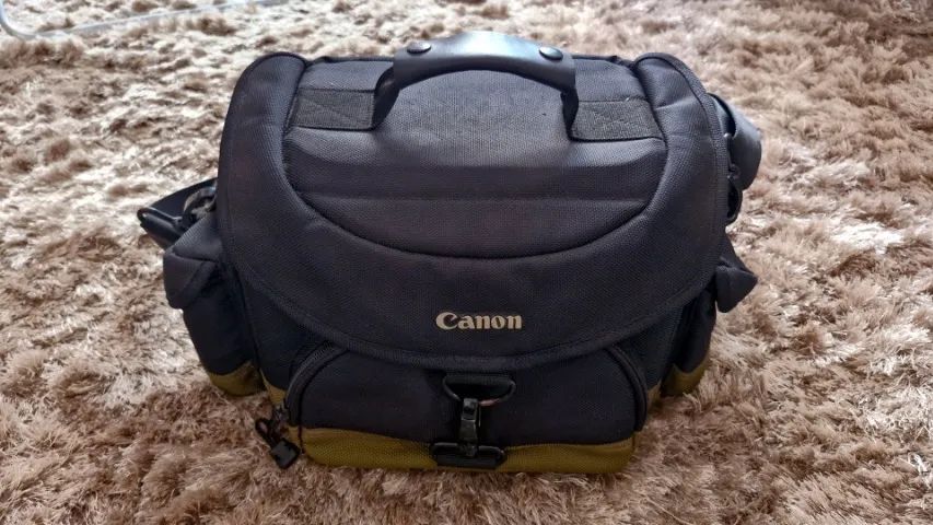 Bolsa Canon Deluxe com várias divisorias