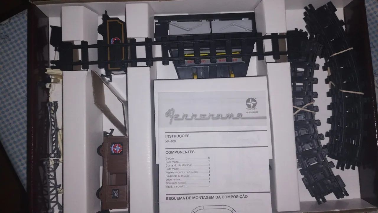 Ferrorama Estrela XP100 nunca montado e nem usado... - Foto 3