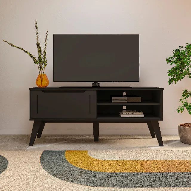 Rack Retrô para TV Novo até 60 Polegadas - Lotus - Foto 2