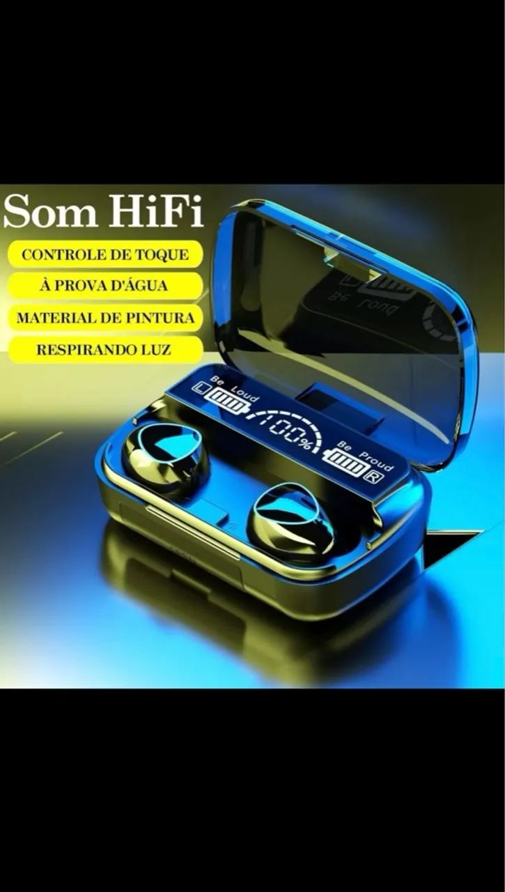 Fone de Ouvido Bluetooth com Display Digital - Foto 3