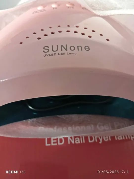 Kit Secador e Lâmpada UV para Unhas DM-202 - Foto 5