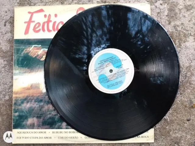 Vinil, Lp, Disco, Feitiço Moreno, vinil está zerado, sem marcas - Foto 3