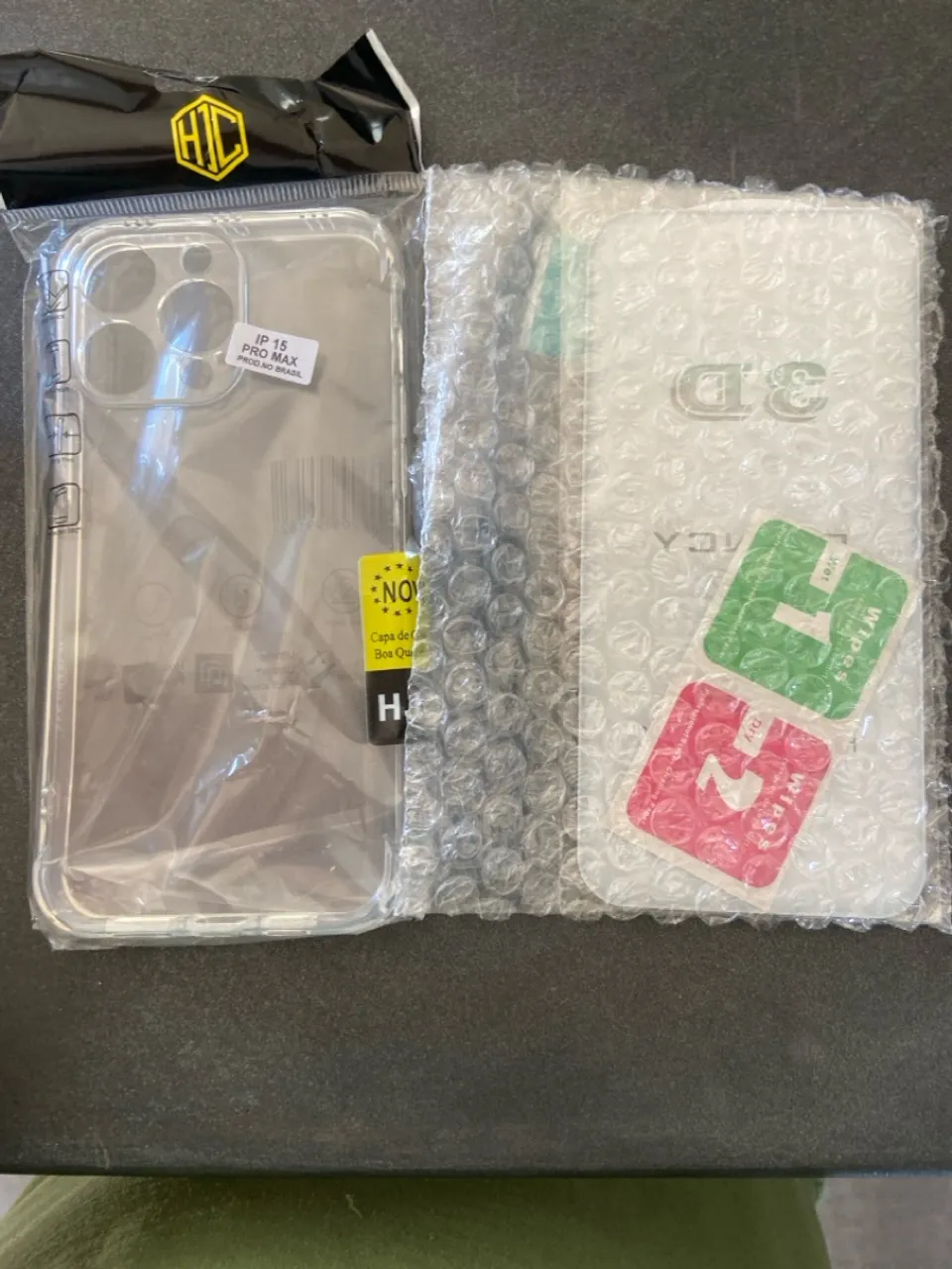 Capa e Película para iPhone 15 Pro Max