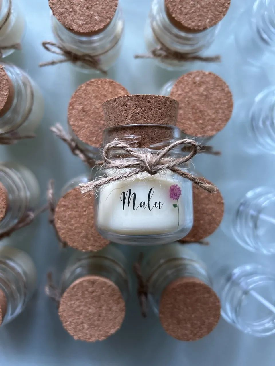 Lembrancinha personalizada vela aromática casamento aniversário batizados 