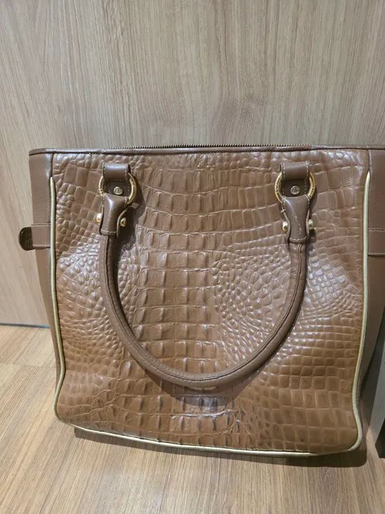 Bolsa em couro Carmen Steffens - Foto 3