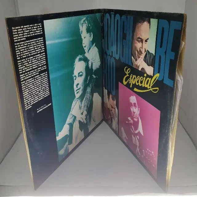Disco João Gilberto - Vinil duplo, capa e discos em bom estado - Foto 3