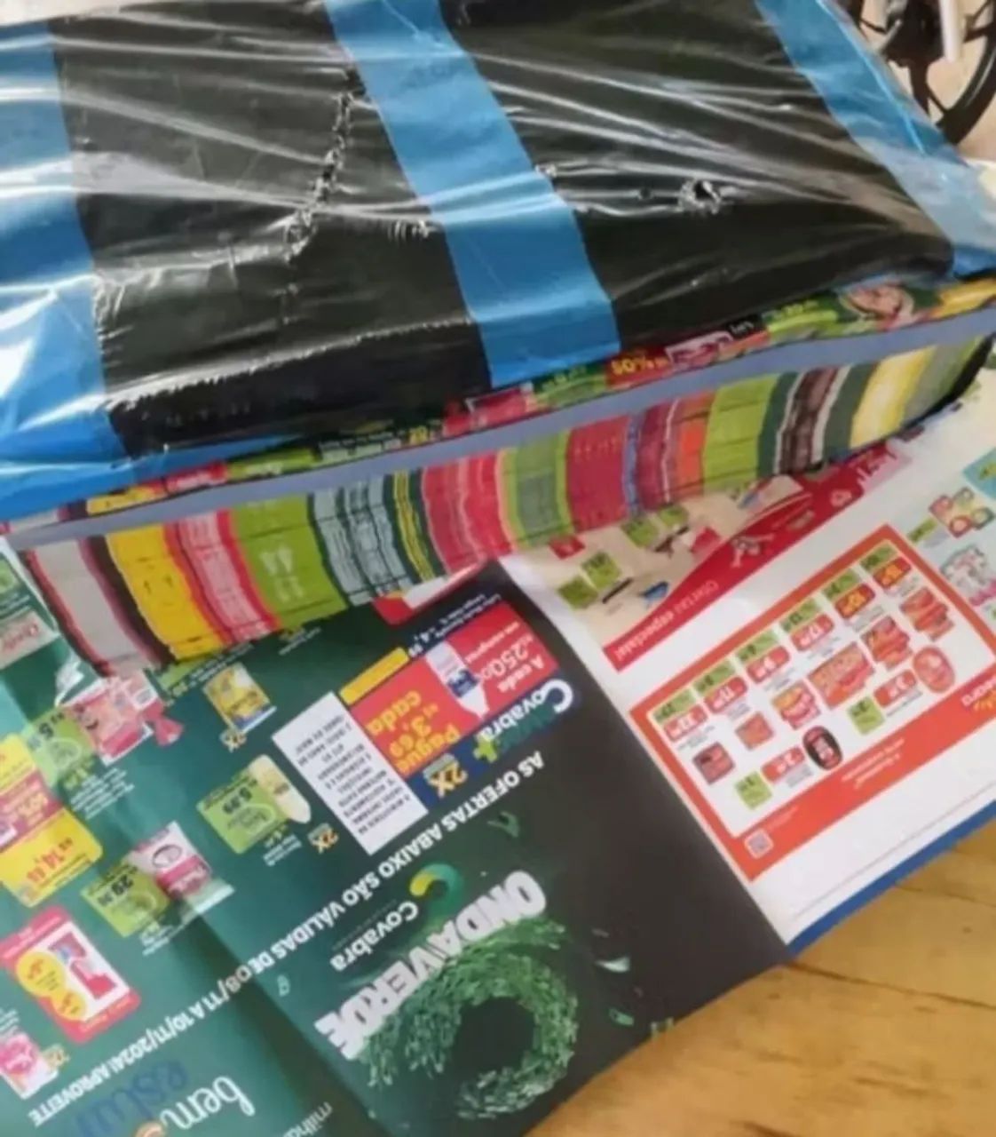 1KG (~100 folhas) Jornal para Pet , Frutas, Embalagens, Pintura, mudança. - Foto 6