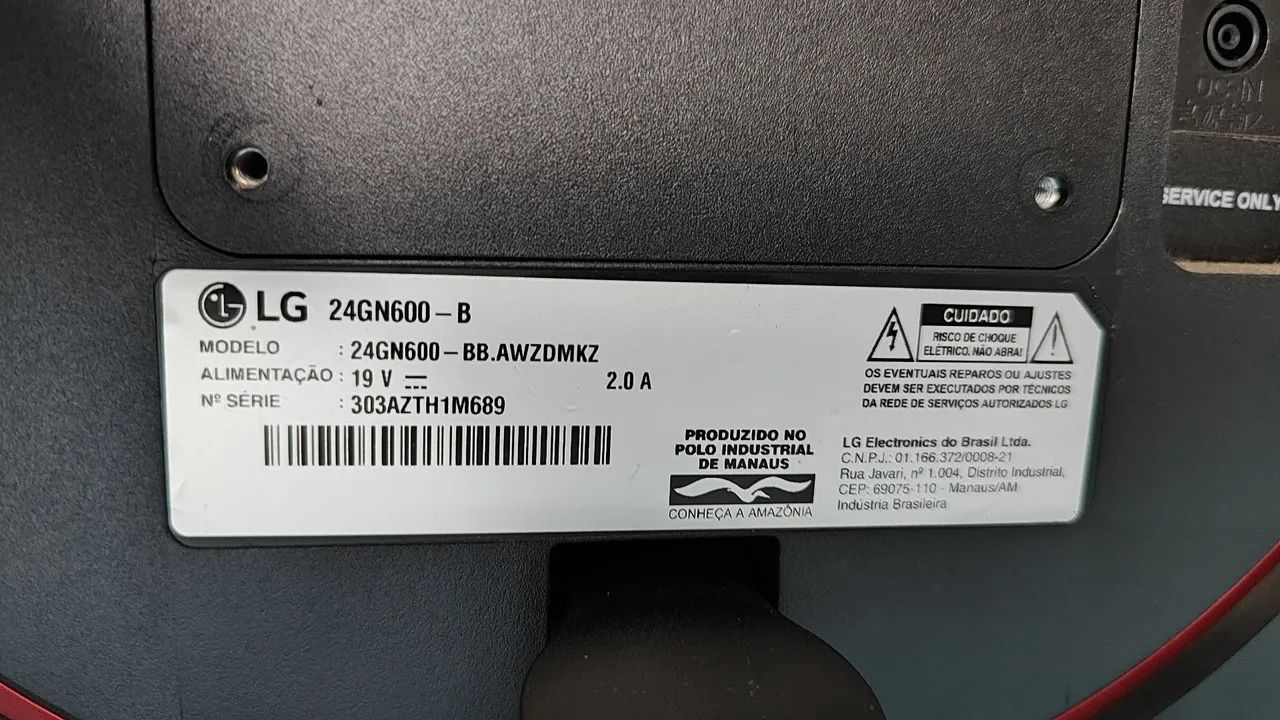 Monitor LG Gamer Full HD 24 polegadas - Foto 4