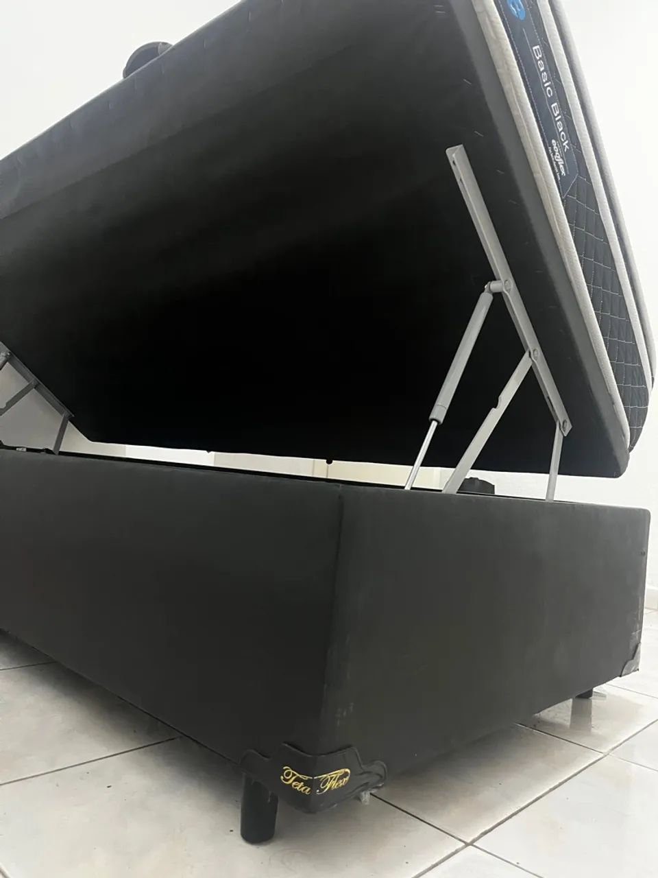 Single Storage Bed + Mattress64962682906625123