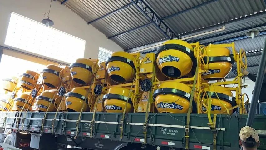 Betoneira 400 litros R$ 320 Mensal