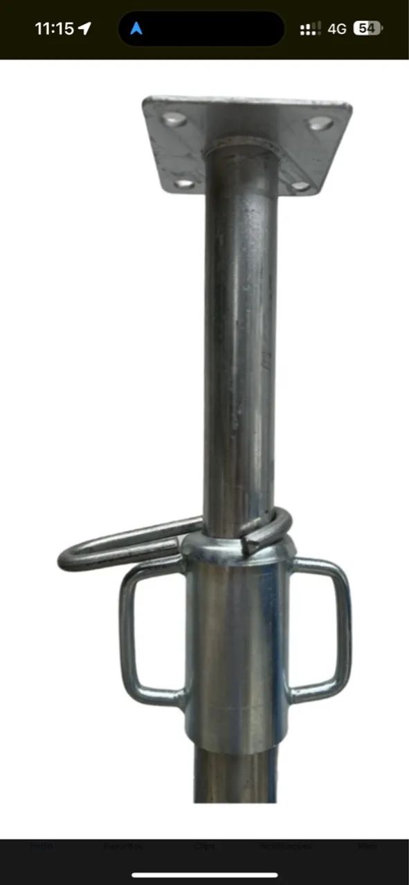 ESCORAS METÁLICAS DE AÇO GALVANIZADO - OPORTUNIDADE - Foto 2