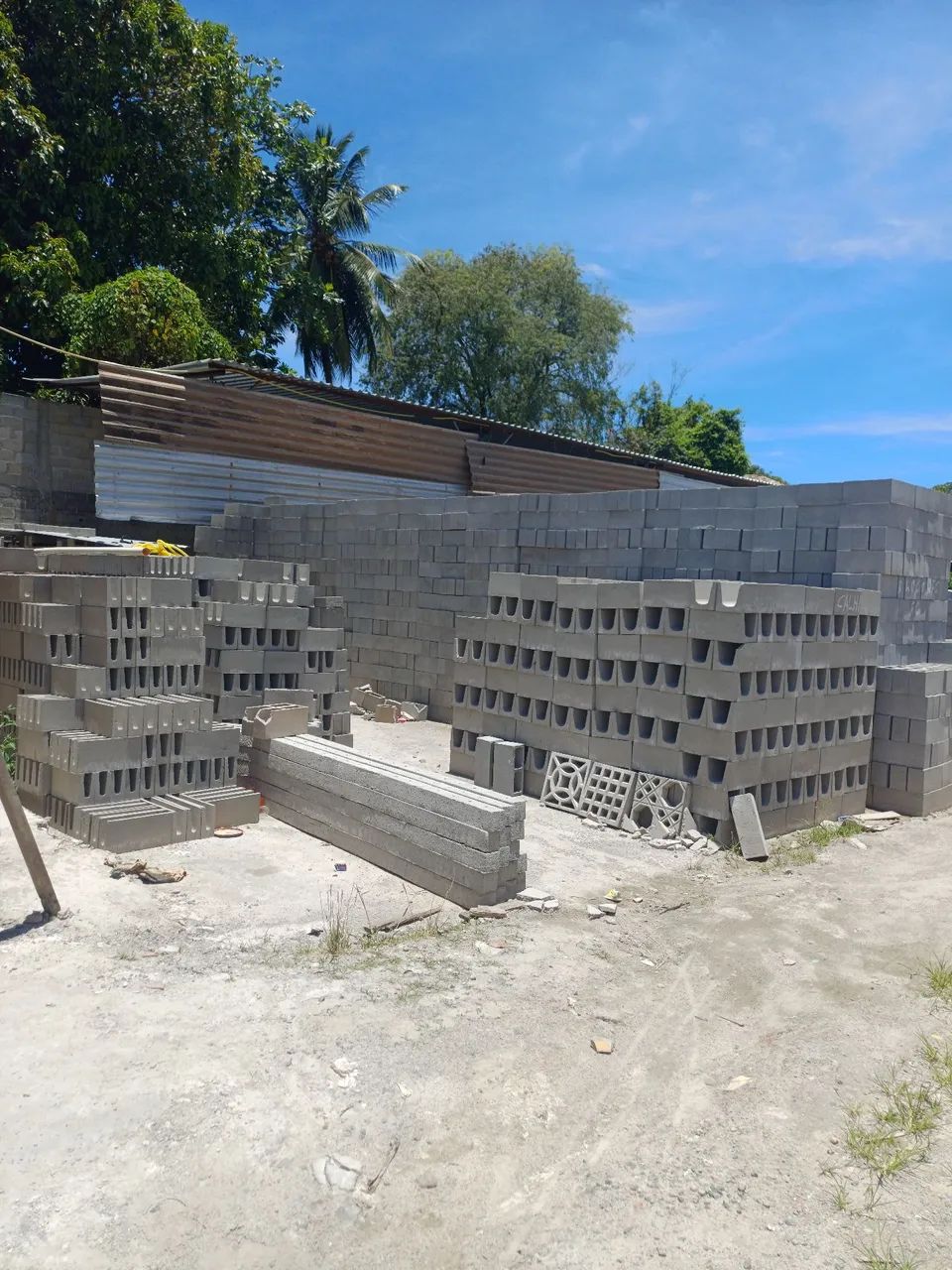 Bloco de cimentoo